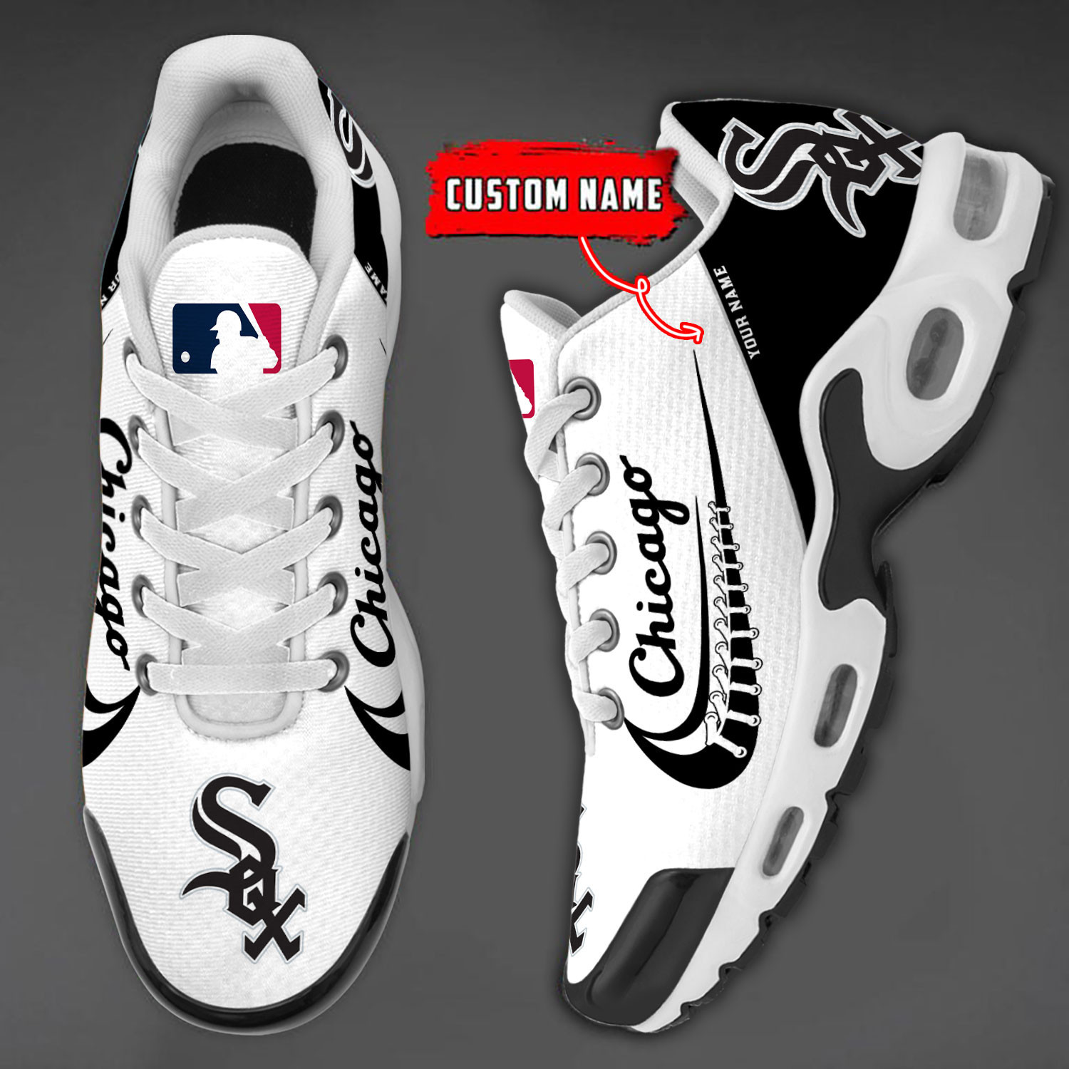 Sportswearmerch Chicago White Sox MLB TN Shoes Sneakers For Men And Women