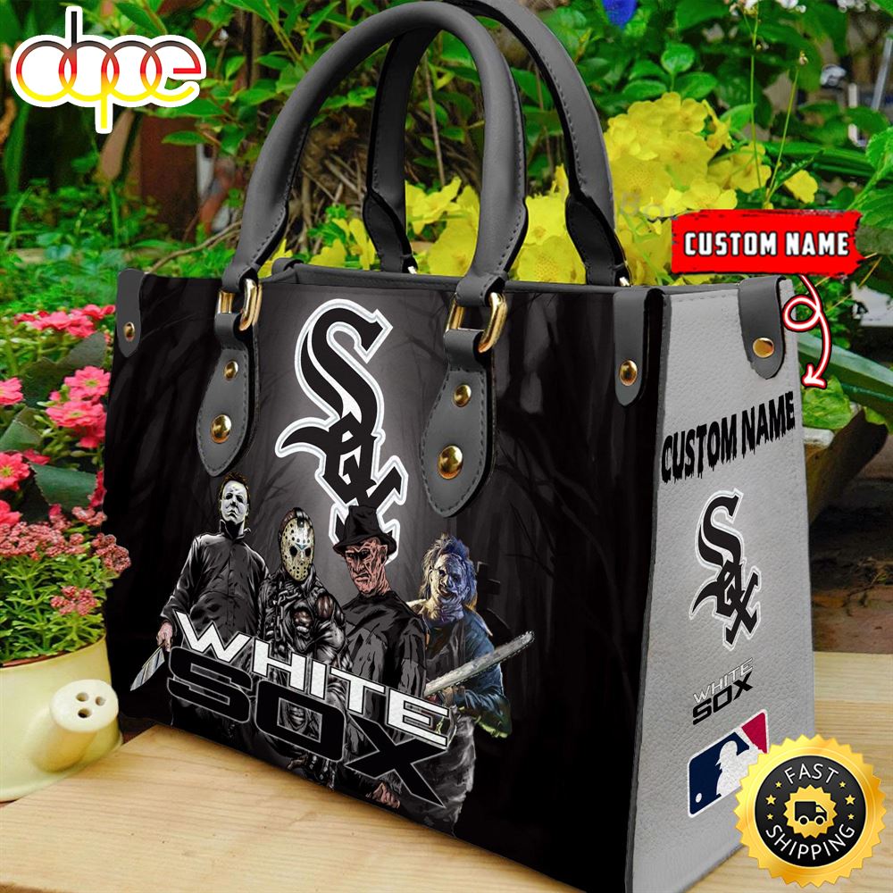 Sportswearmerch Chicago White Sox MLB Women Leather Hand Bag For Fan