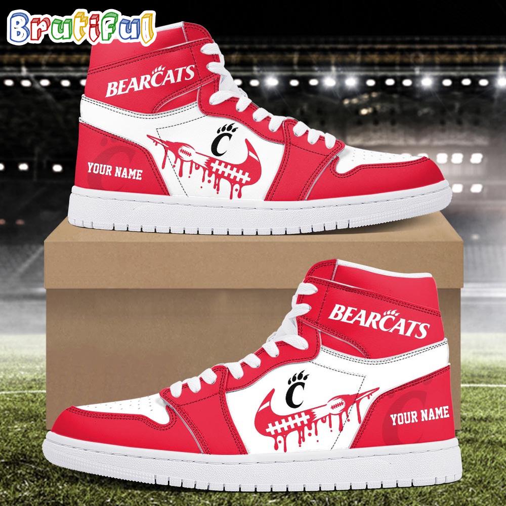 Sportswearmerch Cincinnati Bearcats NCAA AJ1 High Sneakers Shoes For Men And Women