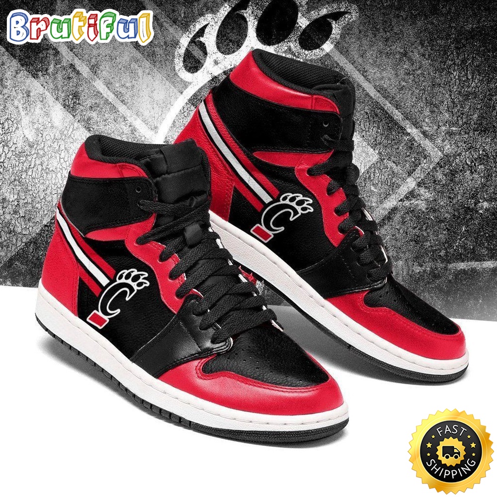 Sportswearmerch Cincinnati Bearcats NCAA AJ1 High Sneakers Shoes For Men And Women