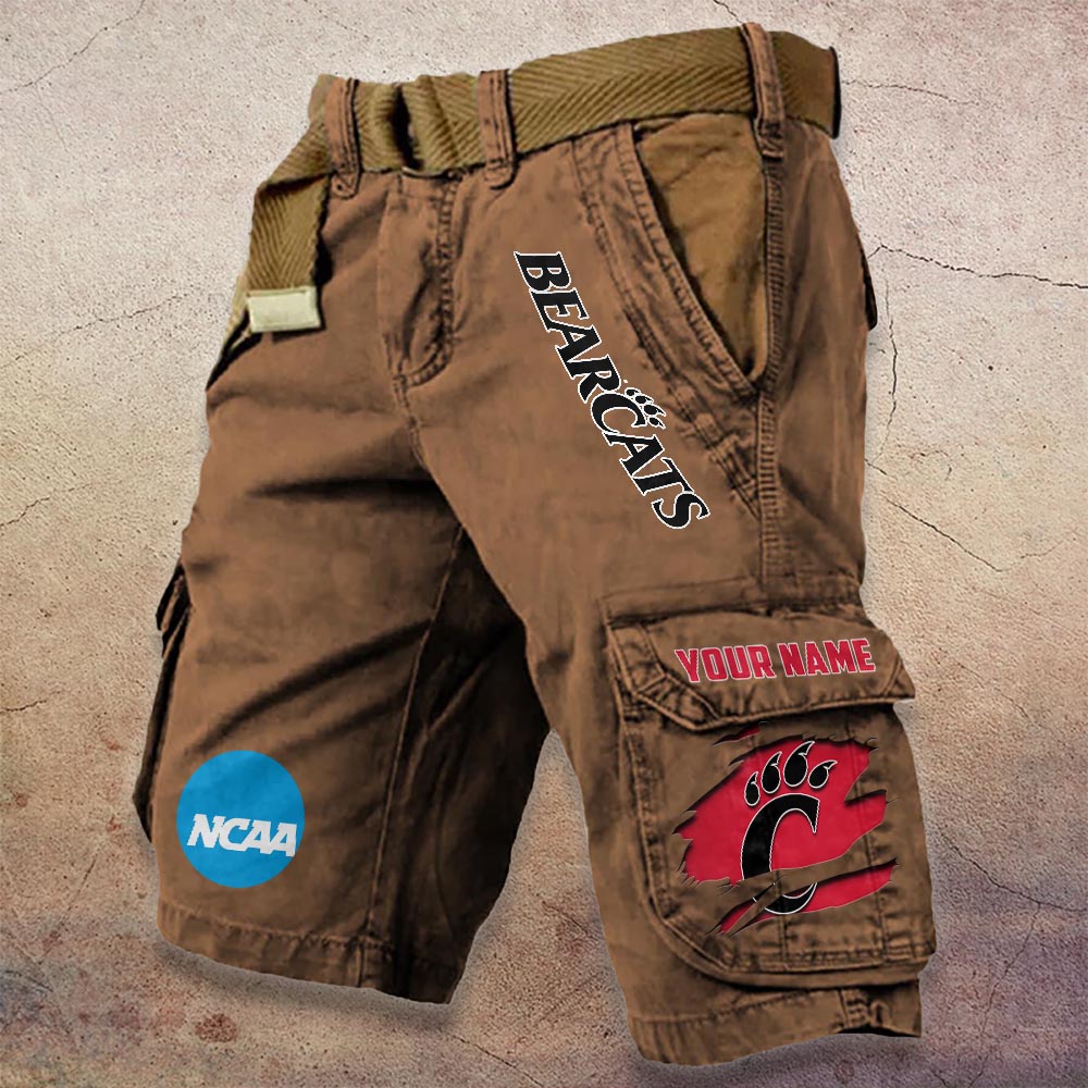 Sportswearmerch Cincinnati Bearcats NCAA Denim Short For Fan