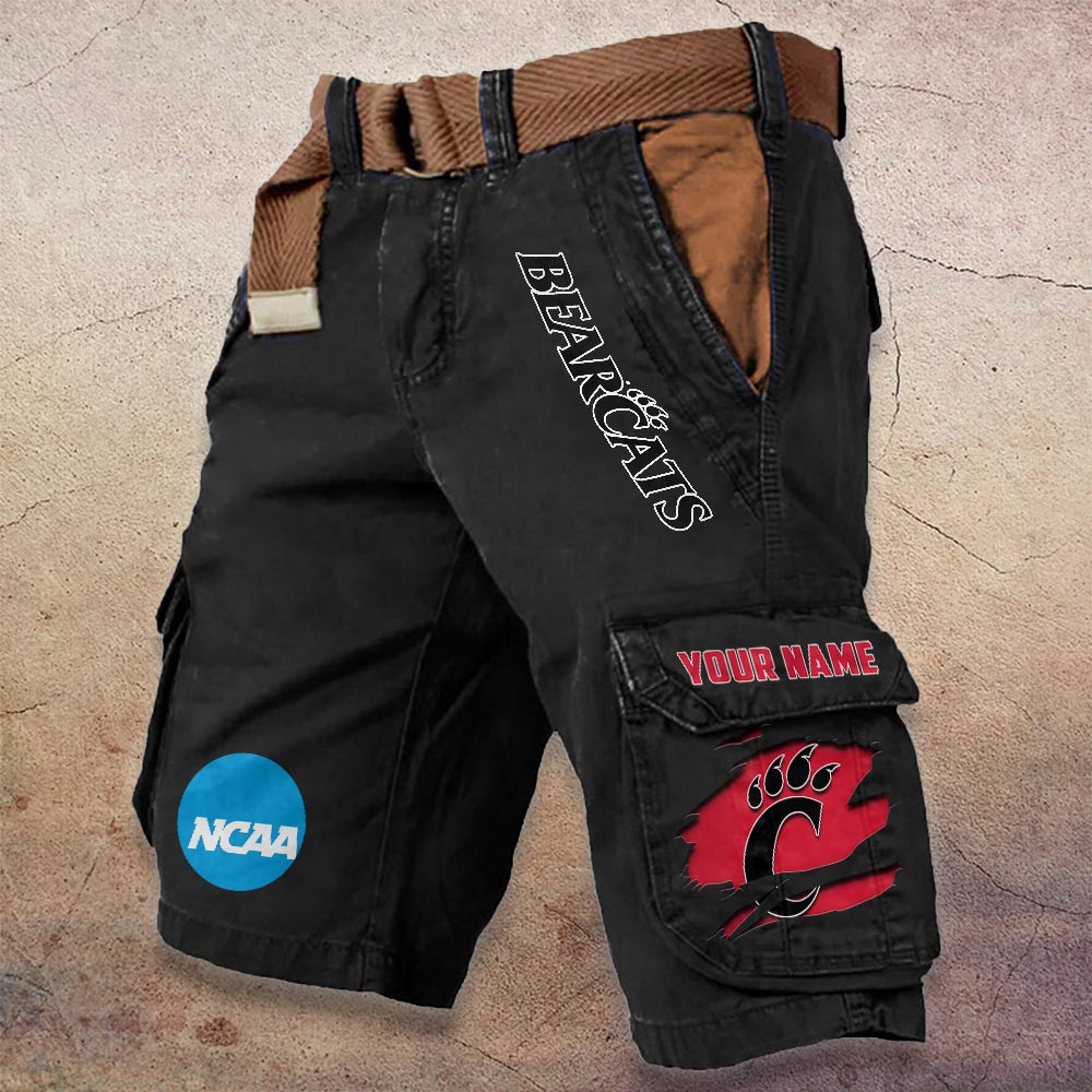 Sportswearmerch Cincinnati Bearcats NCAA Denim Short For Fan