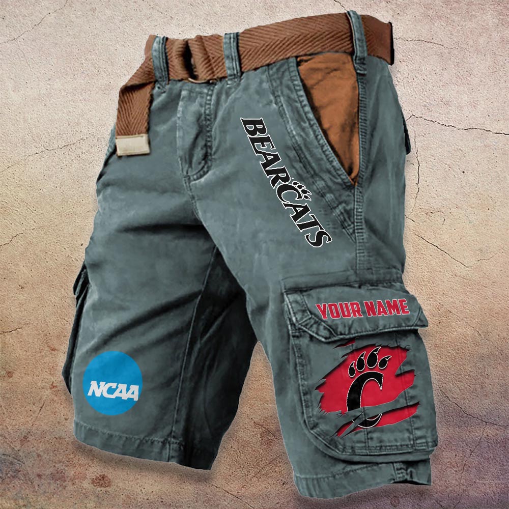 Sportswearmerch Cincinnati Bearcats NCAA Denim Short For Fan