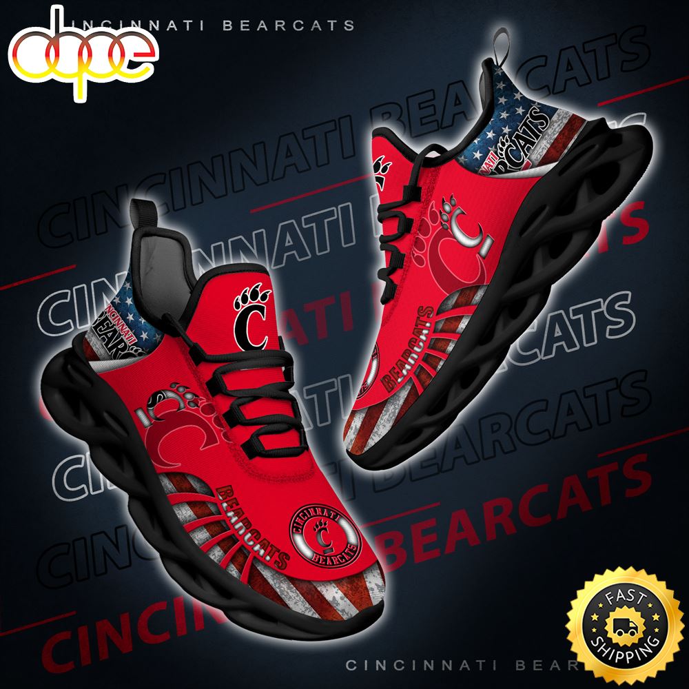 Sportswearmerch Cincinnati Bearcats NCAA Max Soul Shoes Sneakers For Men And Women