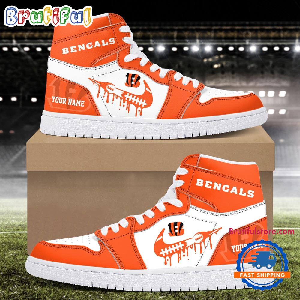 Sportswearmerch Cincinnati Bengals NFL AJ1 High Sneakers Shoes For Men And Women