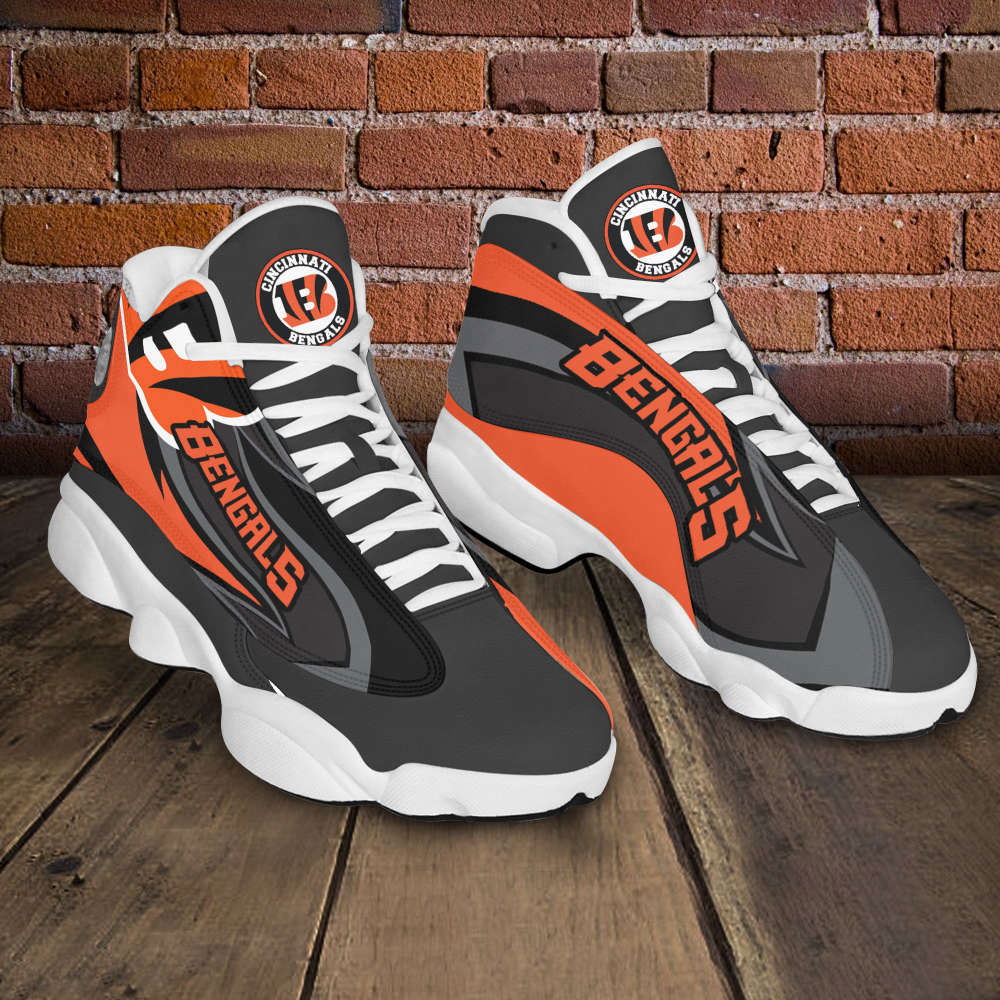 Sportswearmerch Cincinnati Bengals NFL AJ13 Sneakers Shoes For Men And Women