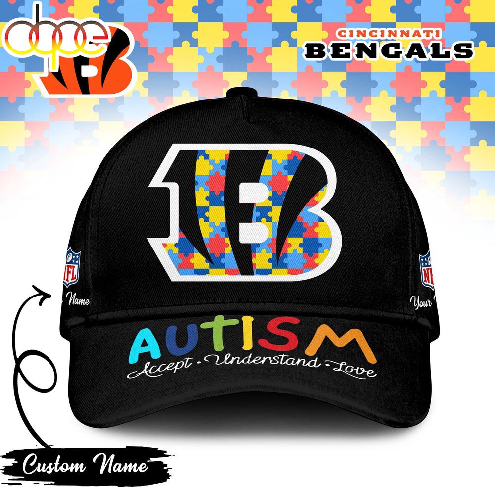 Sportswearmerch Cincinnati Bengals NFL Autism Classic Cap For Fan