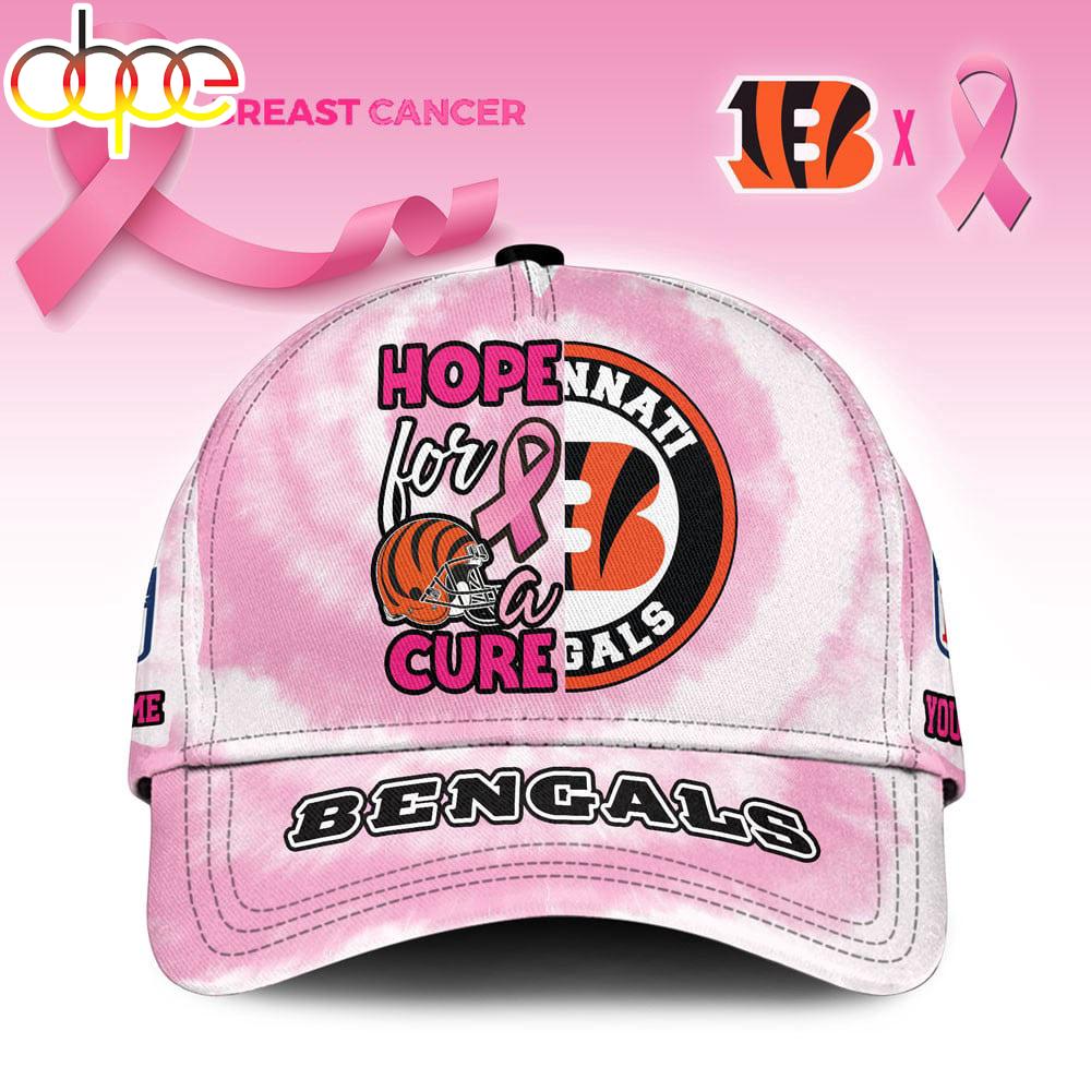 Sportswearmerch Cincinnati Bengals NFL Breast Cancer Awareness Classic Cap For Fan