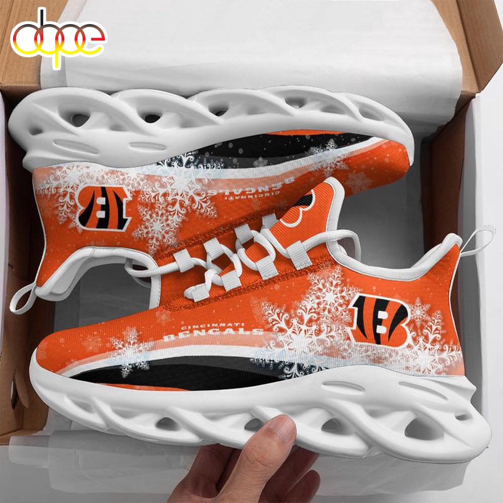 Sportswearmerch Cincinnati Bengals NFL Christmas Snow Max Soul Shoes Sneakers For Men And Women