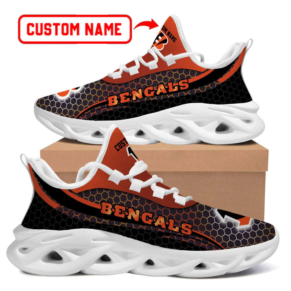 Sportswearmerch Cincinnati Bengals NFL Max Soul Shoes Sneakers For Men And Women