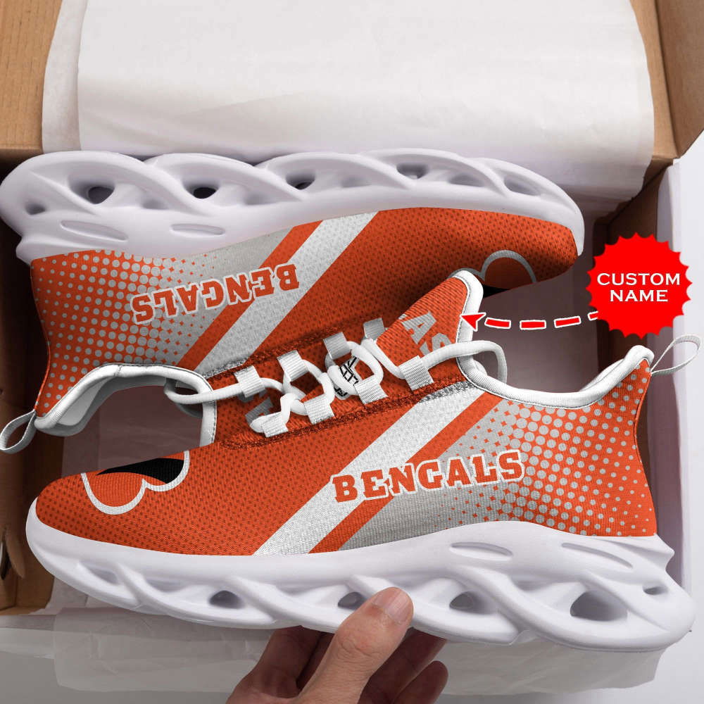 Sportswearmerch Cincinnati Bengals NFL Max Soul Shoes Sneakers For Men And Women