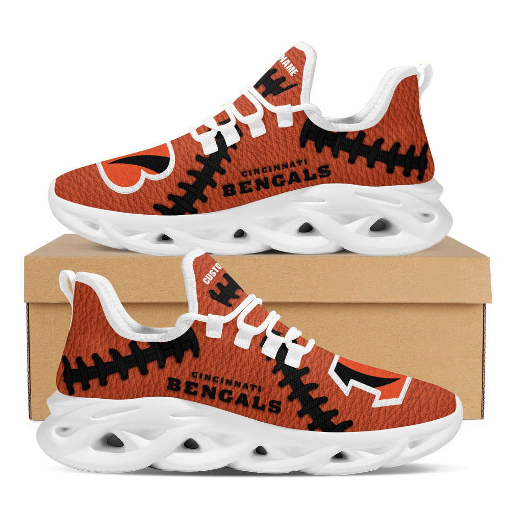 Sportswearmerch Cincinnati Bengals NFL Max Soul Shoes Sneakers For Men And Women