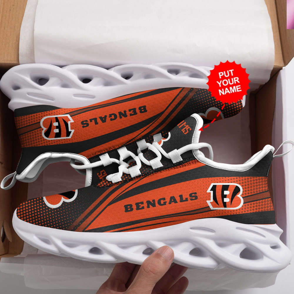 Sportswearmerch Cincinnati Bengals NFL Max Soul Shoes Sneakers For Men And Women