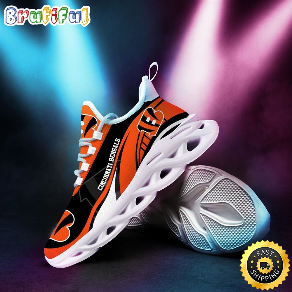 Sportswearmerch Cincinnati Bengals NFL Sneaker Max Soul Shoes Hot Special Gift For Fans For Fan
