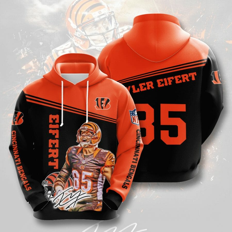 Sportswearmerch Cincinnati Bengals NFL Tyler Eifert Personalized Hoodie For Fan