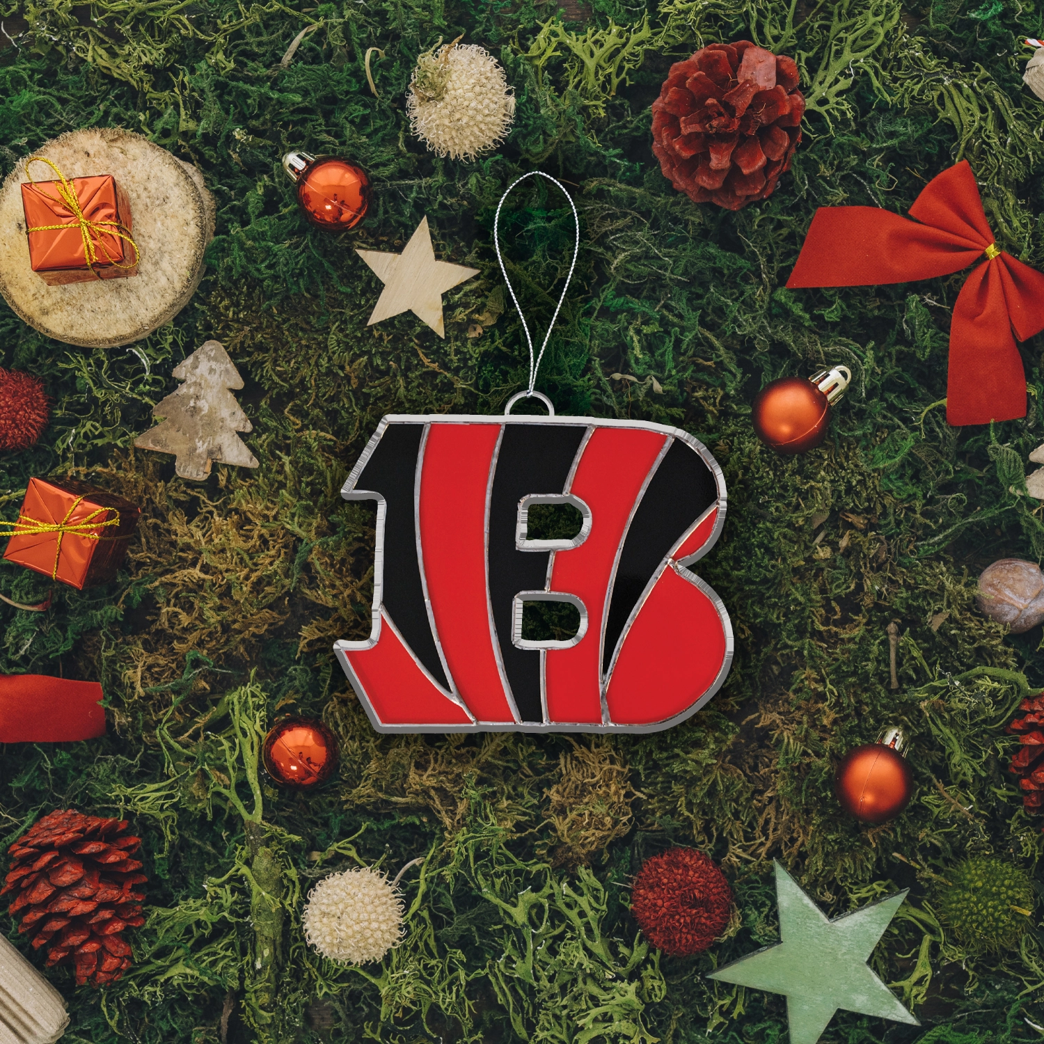 Sportswearmerch Cincinnati Bengals NFL x Christmas Acrylic Ornament Gift For Fans