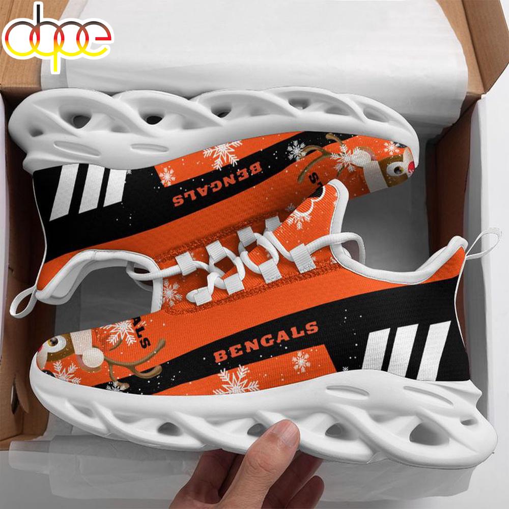 Sportswearmerch Cincinnati Bengals NFL X-max Reindeer Christmas Max Soul Shoes Sneakers For Men And Women
