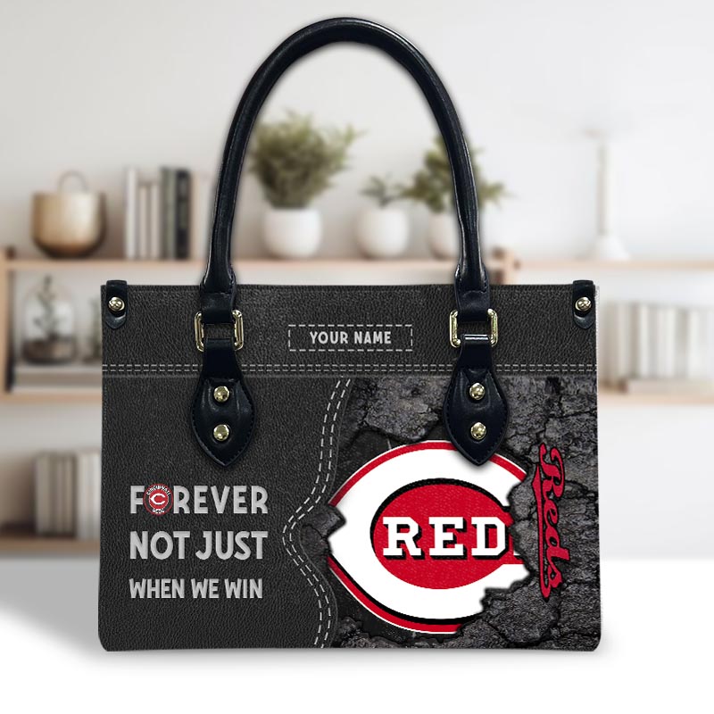 Sportswearmerch Cincinnati Reds MLB Leather Handbag For Fan