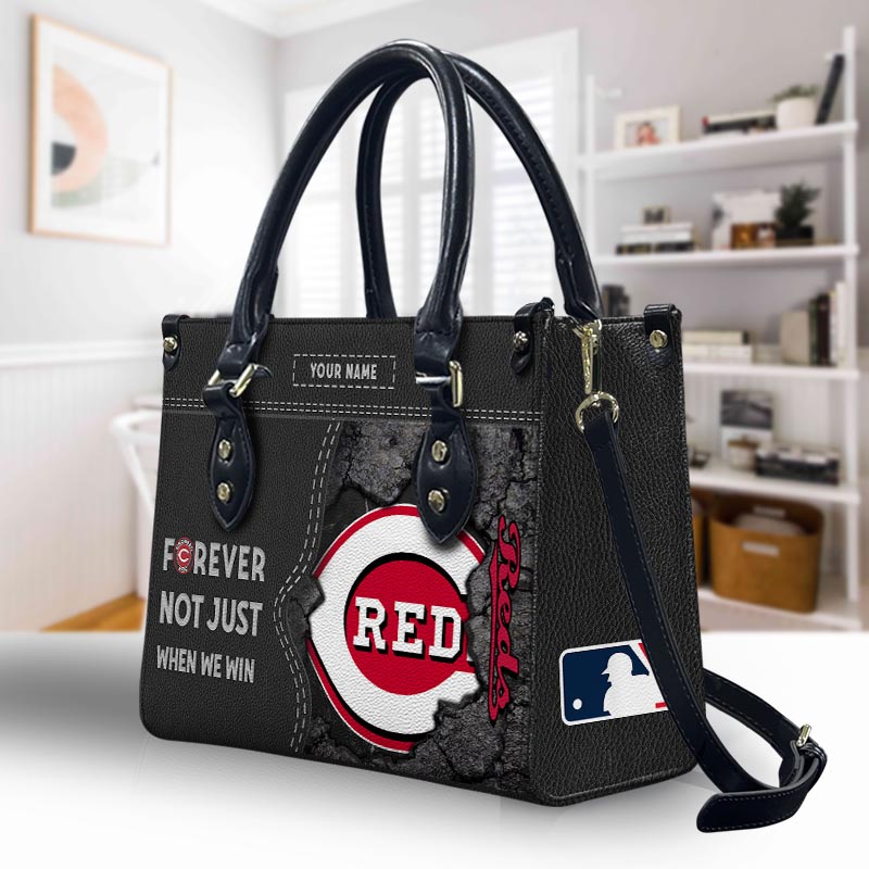 Sportswearmerch Cincinnati Reds MLB Leather Handbag For Fan