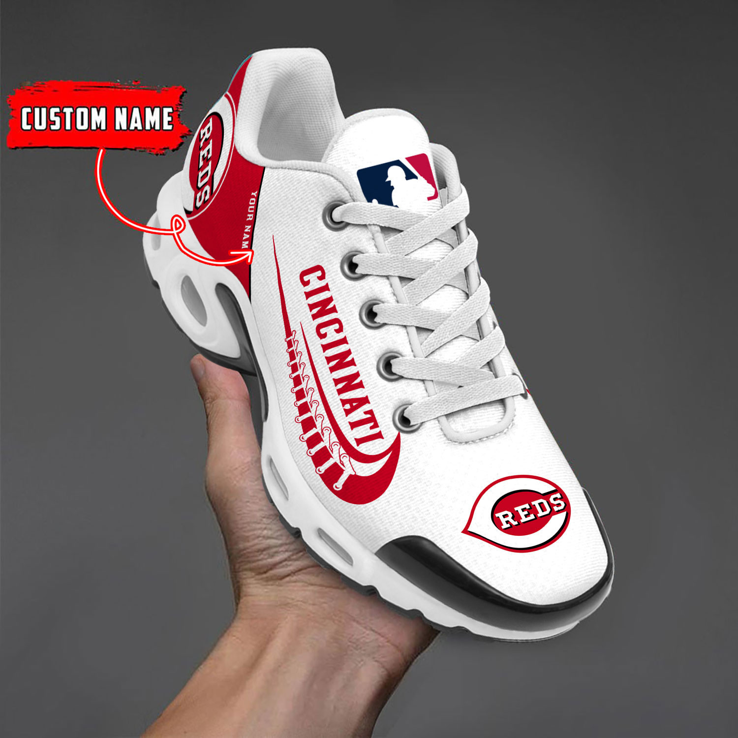 Sportswearmerch Cincinnati Reds MLB TN Shoes Sneakers For Men And Women