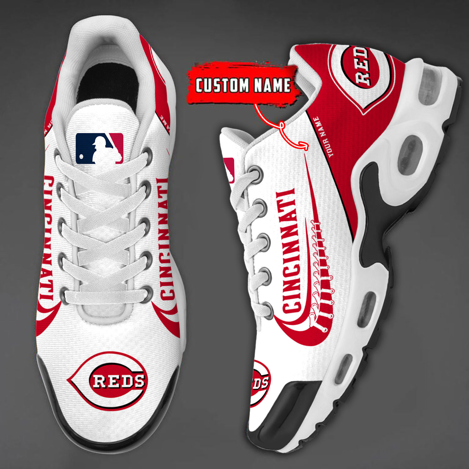 Sportswearmerch Cincinnati Reds MLB TN Shoes Sneakers For Men And Women