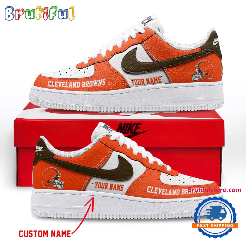 Sportswearmerch Cleveland Browns NFL Air Low-Top Shoes For Men And Women