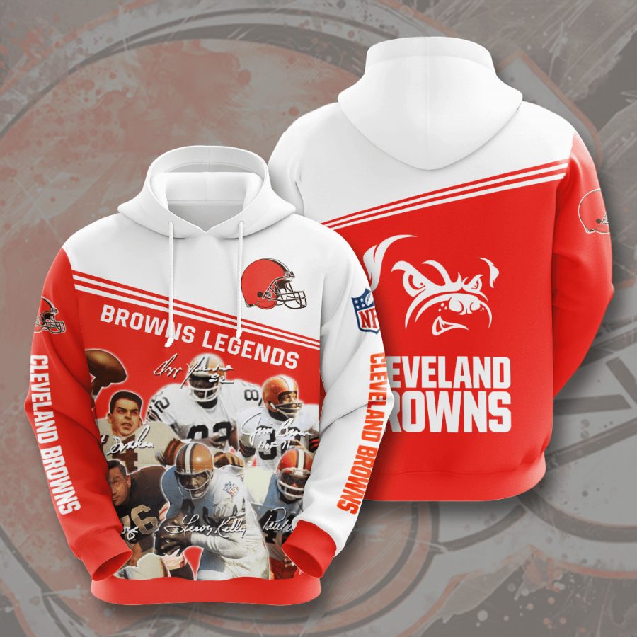 Sportswearmerch Cleveland Browns NFL Legends Personalized Hoodie For Fan