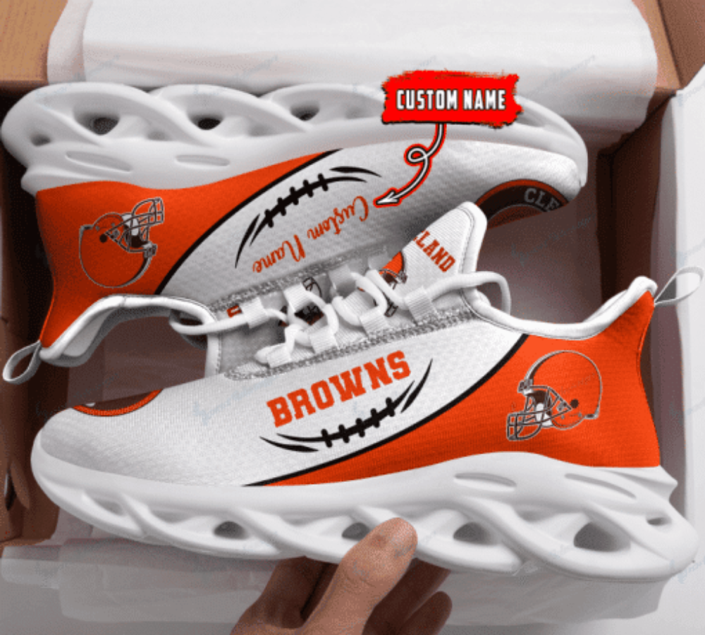 Sportswearmerch Cleveland Browns NFL Max Soul Shoes Sneakers For Men And Women