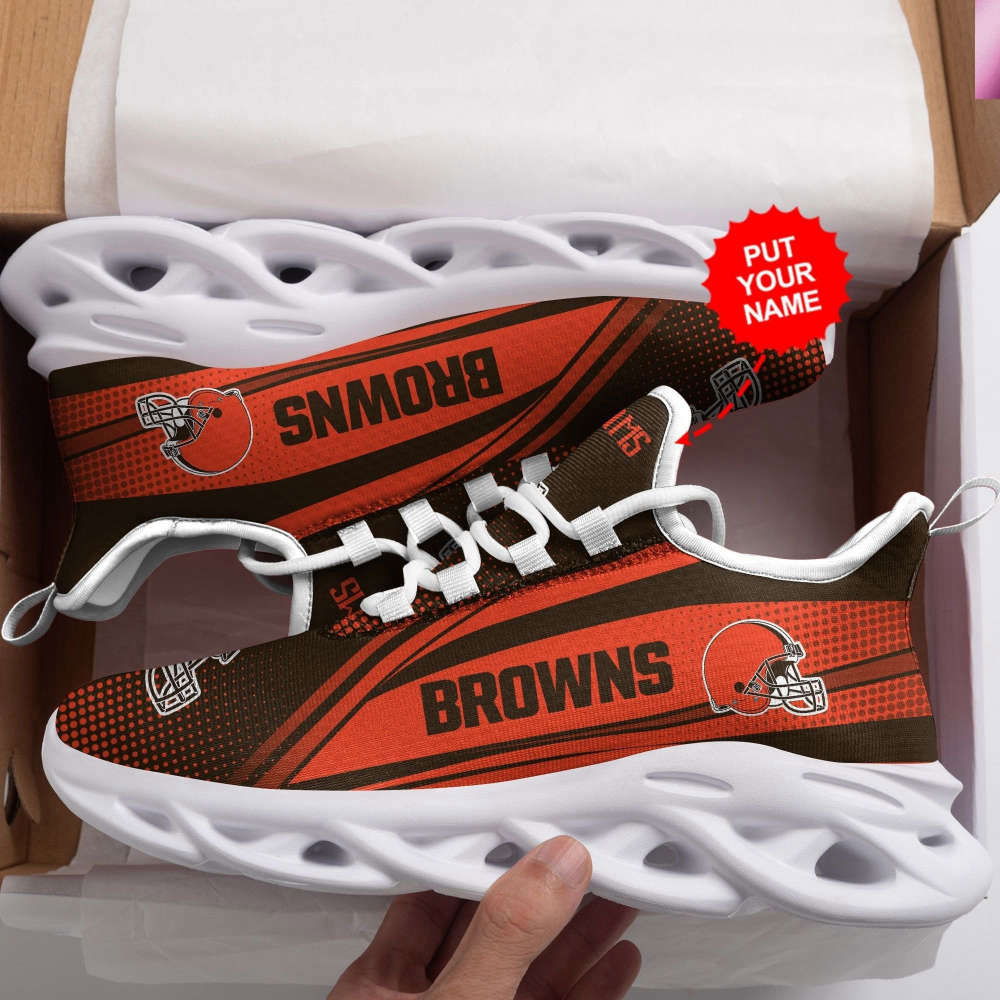 Sportswearmerch Cleveland Browns NFL Max Soul Shoes Sneakers For Men And Women