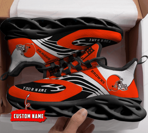 Sportswearmerch Cleveland Browns NFL Max Soul Shoes Sneakers For Men And Women