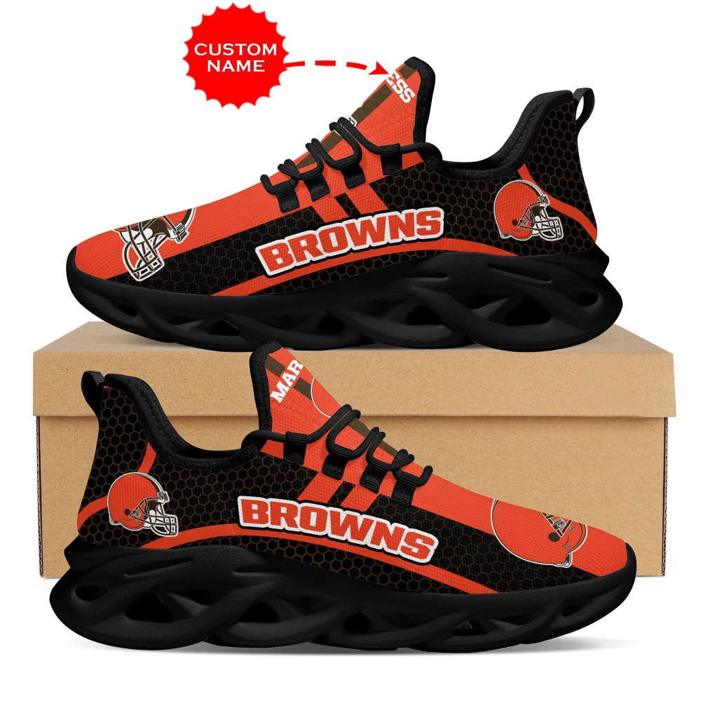 Sportswearmerch Cleveland Browns NFL Max Soul Shoes Sneakers For Men And Women