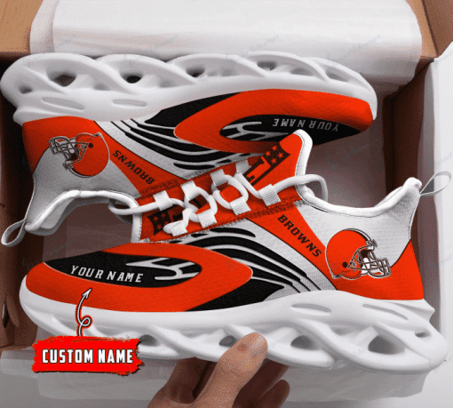 Sportswearmerch Cleveland Browns NFL Max Soul Shoes Sneakers For Men And Women