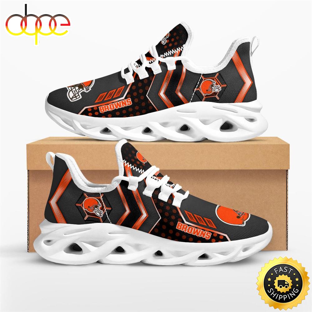 Sportswearmerch Cleveland Browns NFL Pro Standard Max Soul Shoes Sneakers For Men And Women