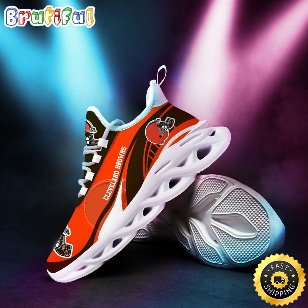 Sportswearmerch Cleveland Browns NFL Sneaker Max Soul Shoes Hot Special Gift For Fans For Fan