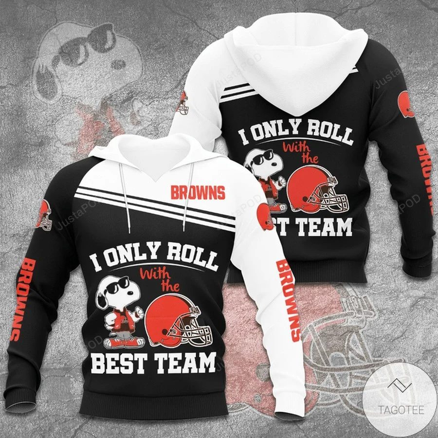 Sportswearmerch Cleveland Browns NFL Snoopy Personalized Hoodie For Fan