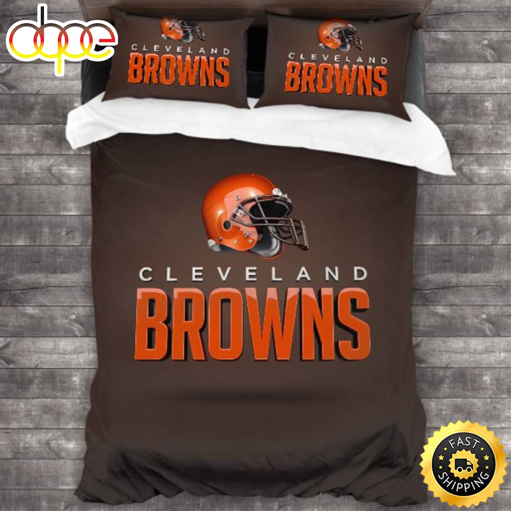 Sportswearmerch Cleveland Browns NFL Special Bedding Set For Fan