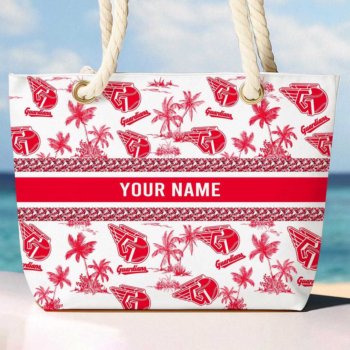 Sportswearmerch Cleveland Guardians MLB Beach Bag For Fan