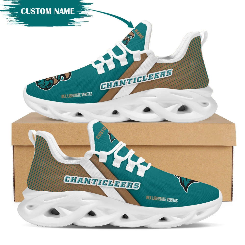 Sportswearmerch Coastal Carolina Chanticleers NCAA Max Soul Shoes Sneakers For Men And Women