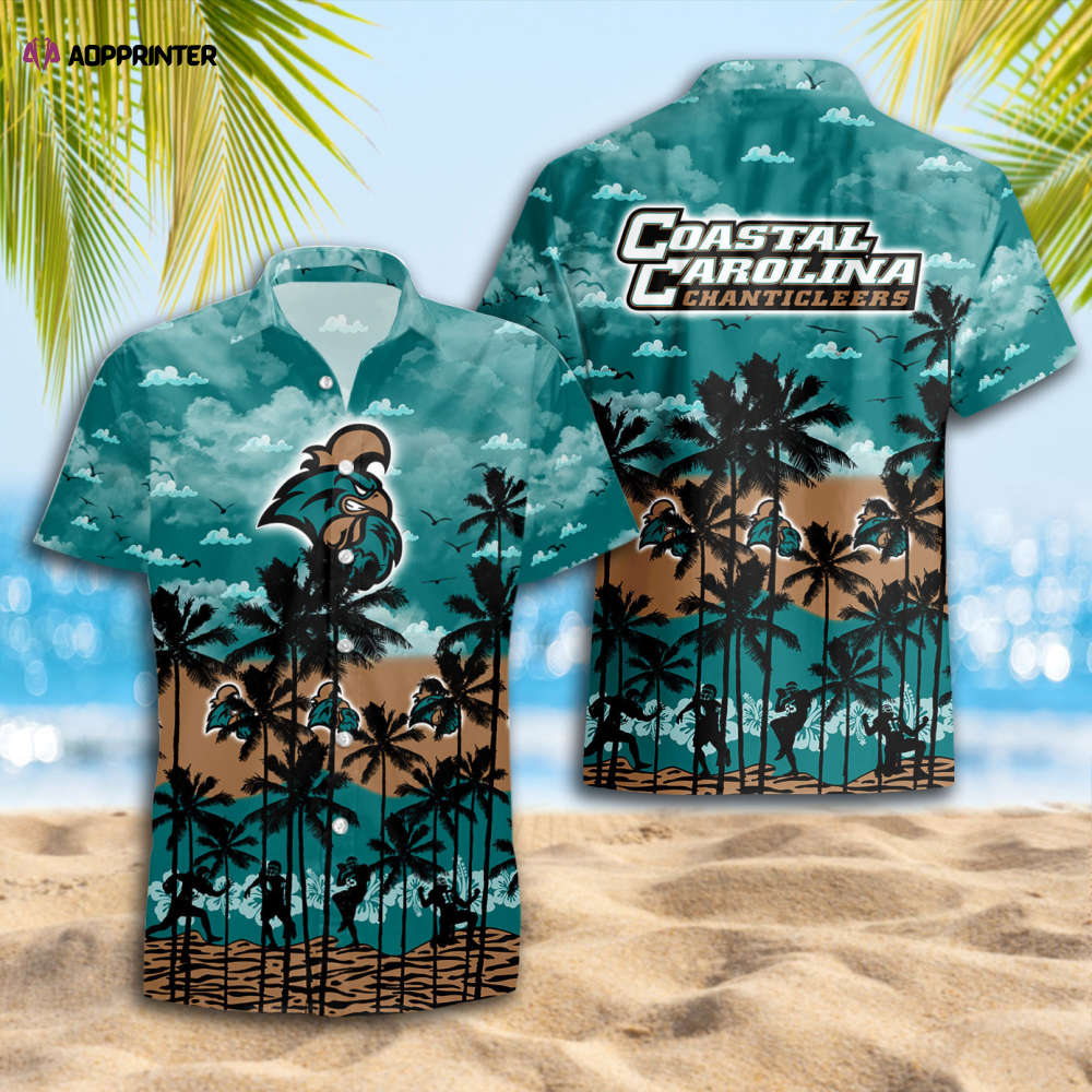 Sportswearmerch Coastal Carolina Chanticleers NCAA Personalized Hawaiian Shirt For Fan