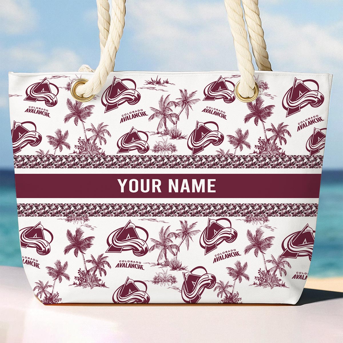 Sportswearmerch Colorado Avalanche NHL Beach Bag For Fan