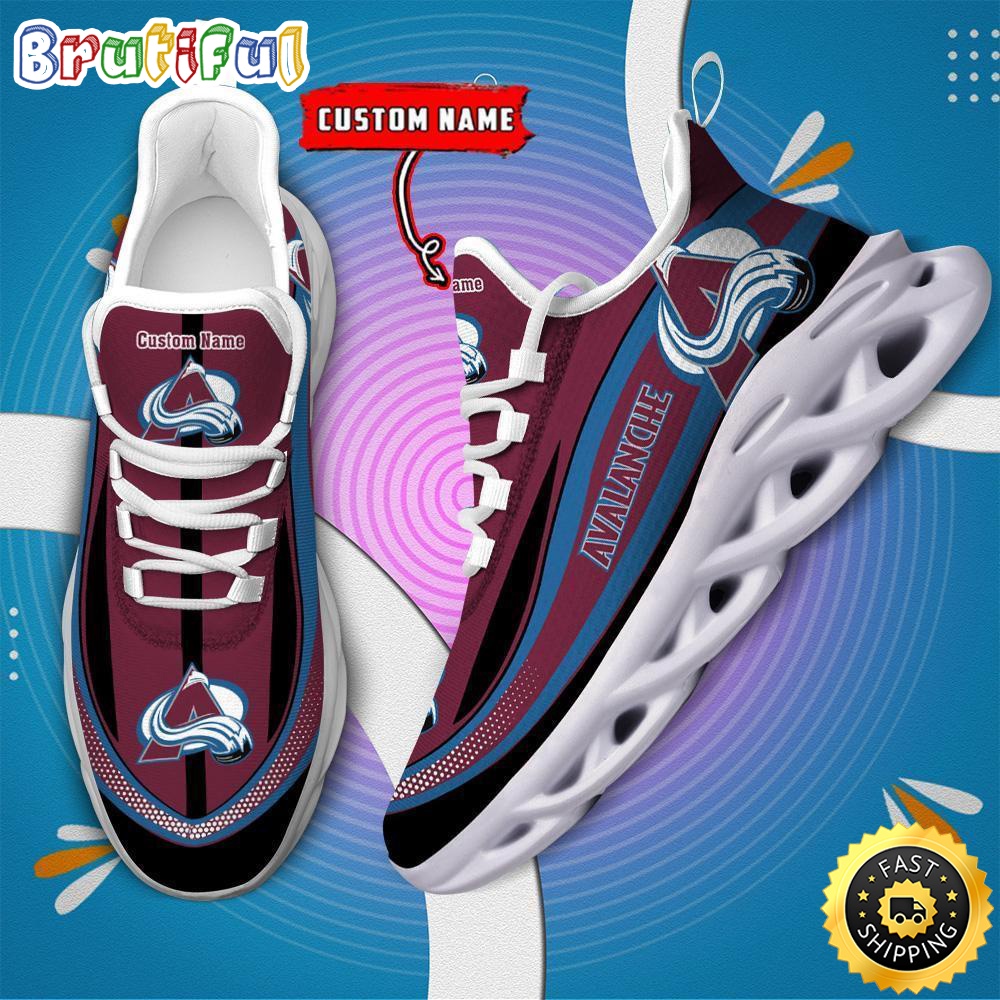 Sportswearmerch Colorado Avalanche NHL Clunky Max Soul Shoes For Fan
