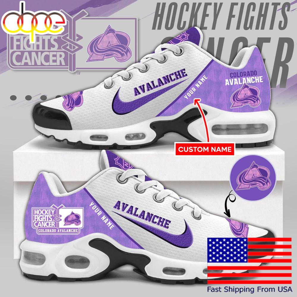 Sportswearmerch Colorado Avalanche NHL Max Soul Shoes Sneakers For Men And Women
