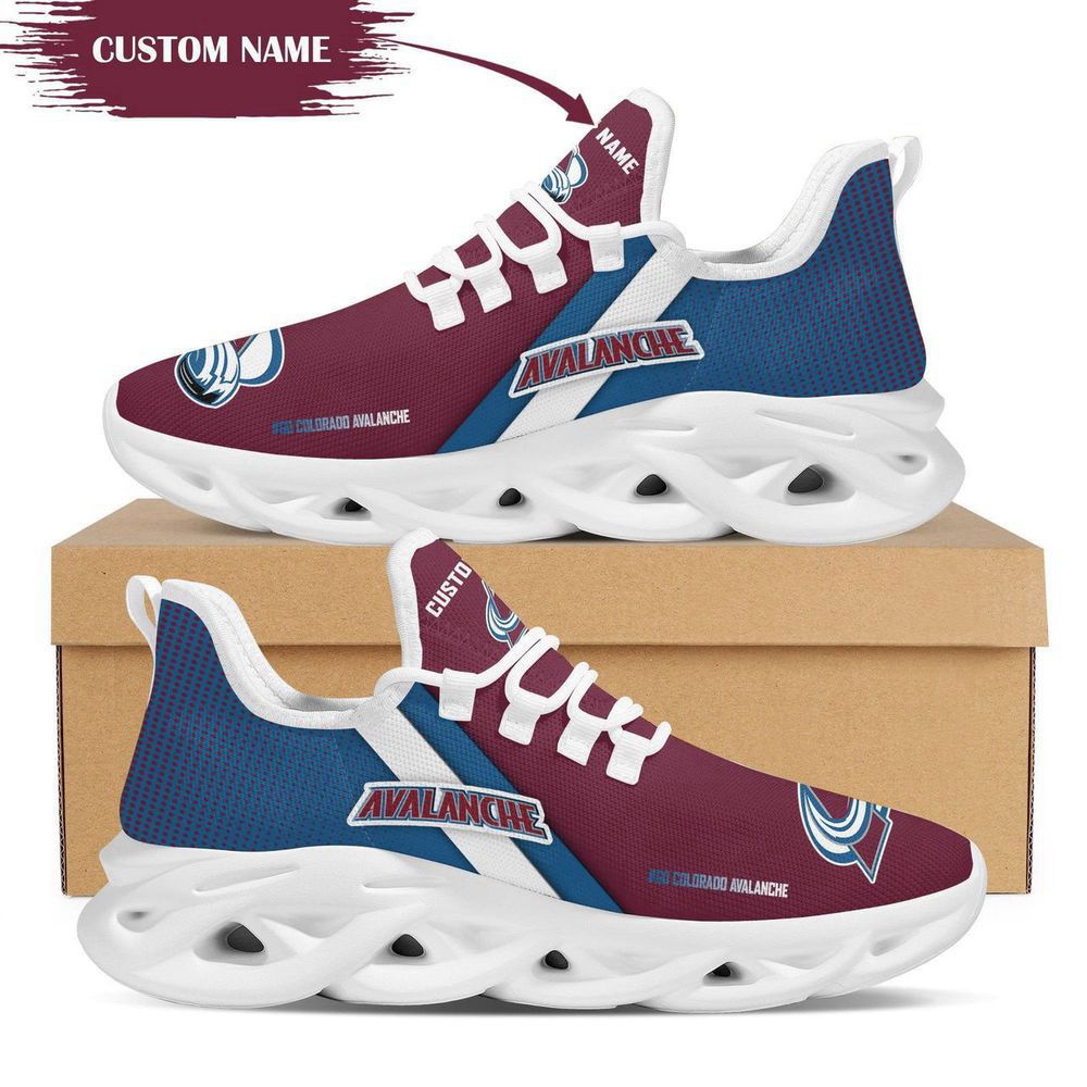 Sportswearmerch Colorado Avalanche NHL Max Soul Shoes Sneakers For Men And Women