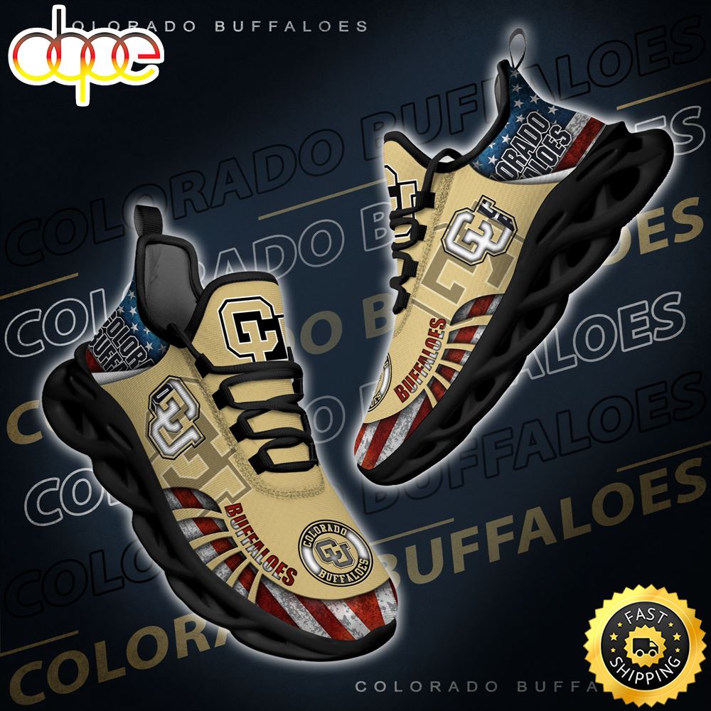 Sportswearmerch Colorado Buffaloes NCAA Max Soul Shoes Sneakers For Men And Women