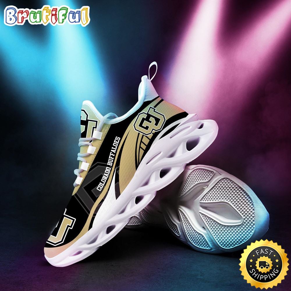 Sportswearmerch Colorado Buffaloes NCAA Sneakers Max Soul Shoes For Fan