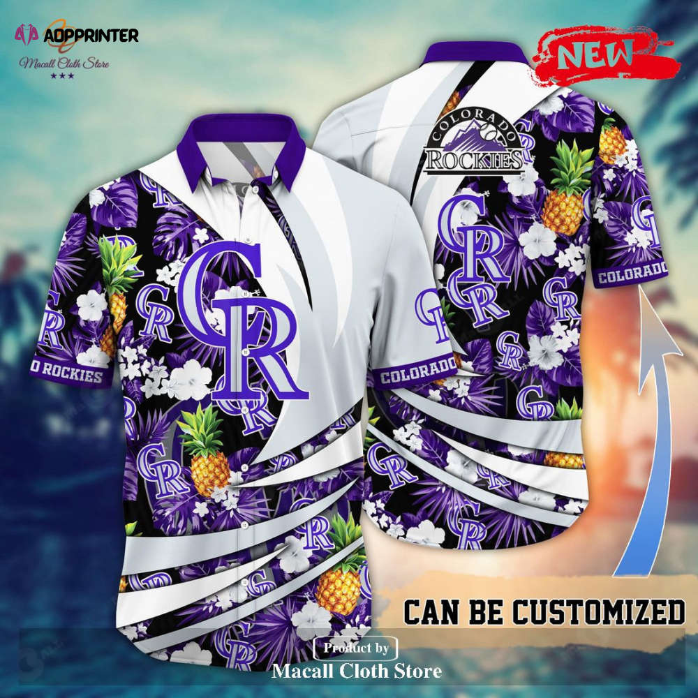 Sportswearmerch Colorado Rockies MLB Personalized Hawaiian Shirt For Fan