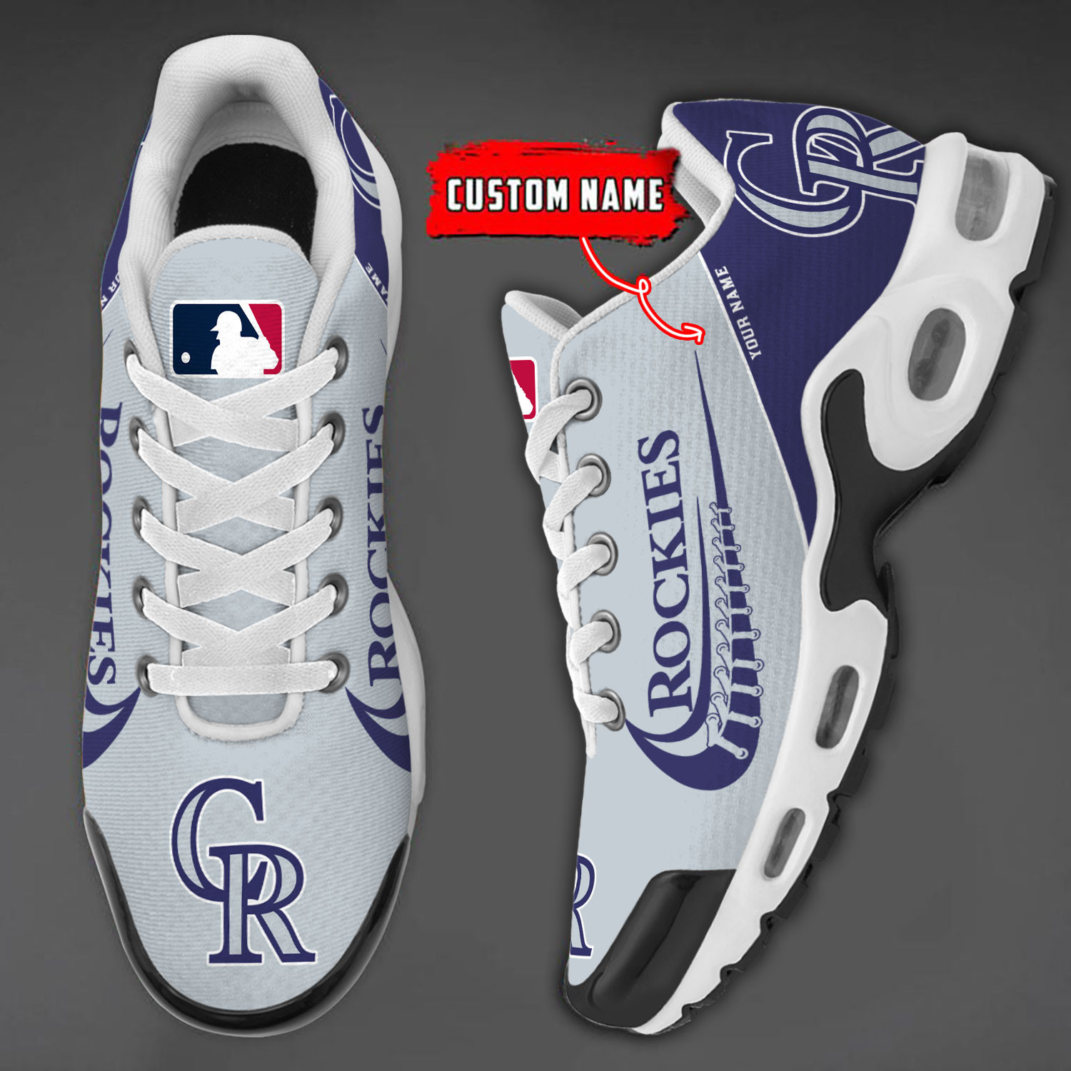 Sportswearmerch Colorado Rockies MLB TN Shoes Sneakers For Men And Women