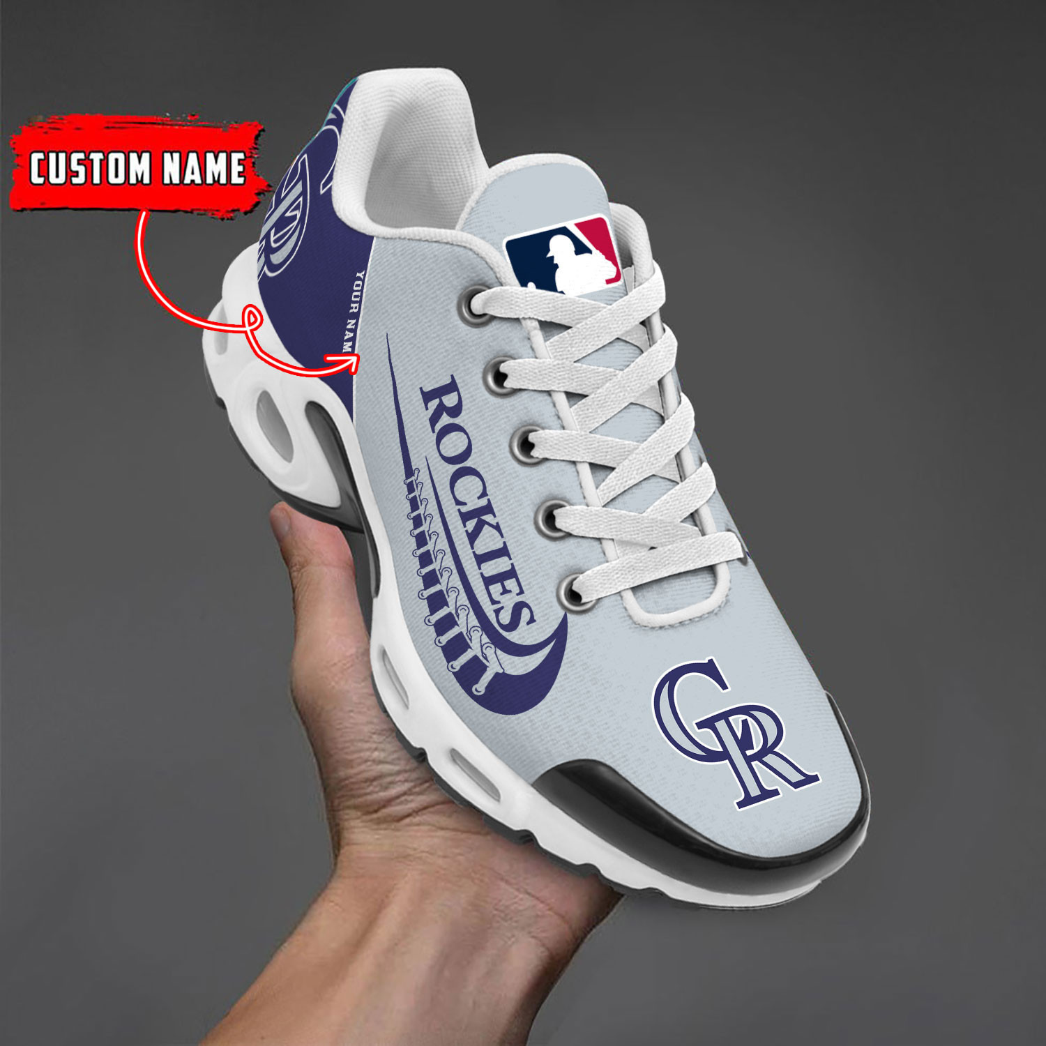 Sportswearmerch Colorado Rockies MLB TN Shoes Sneakers For Men And Women