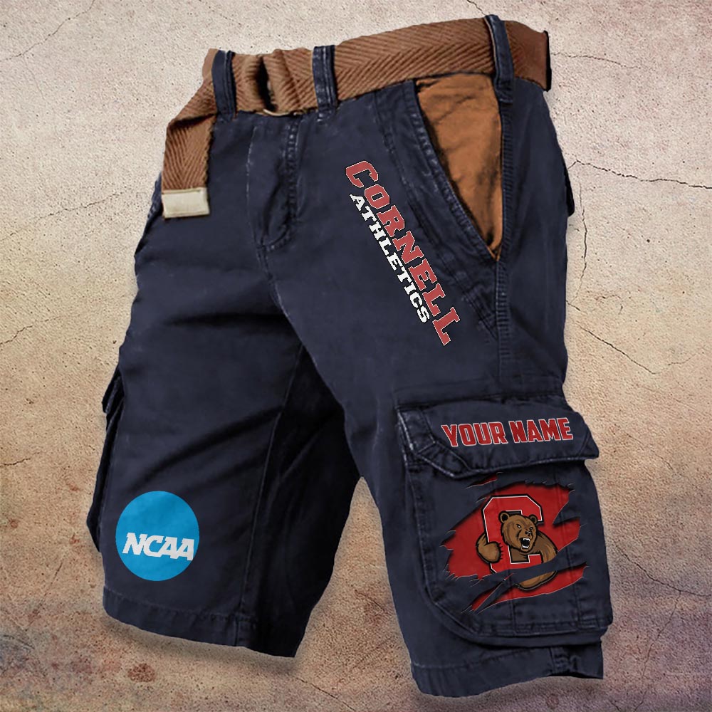 Sportswearmerch Cornell Big Red NCAA Denim Short For Fan