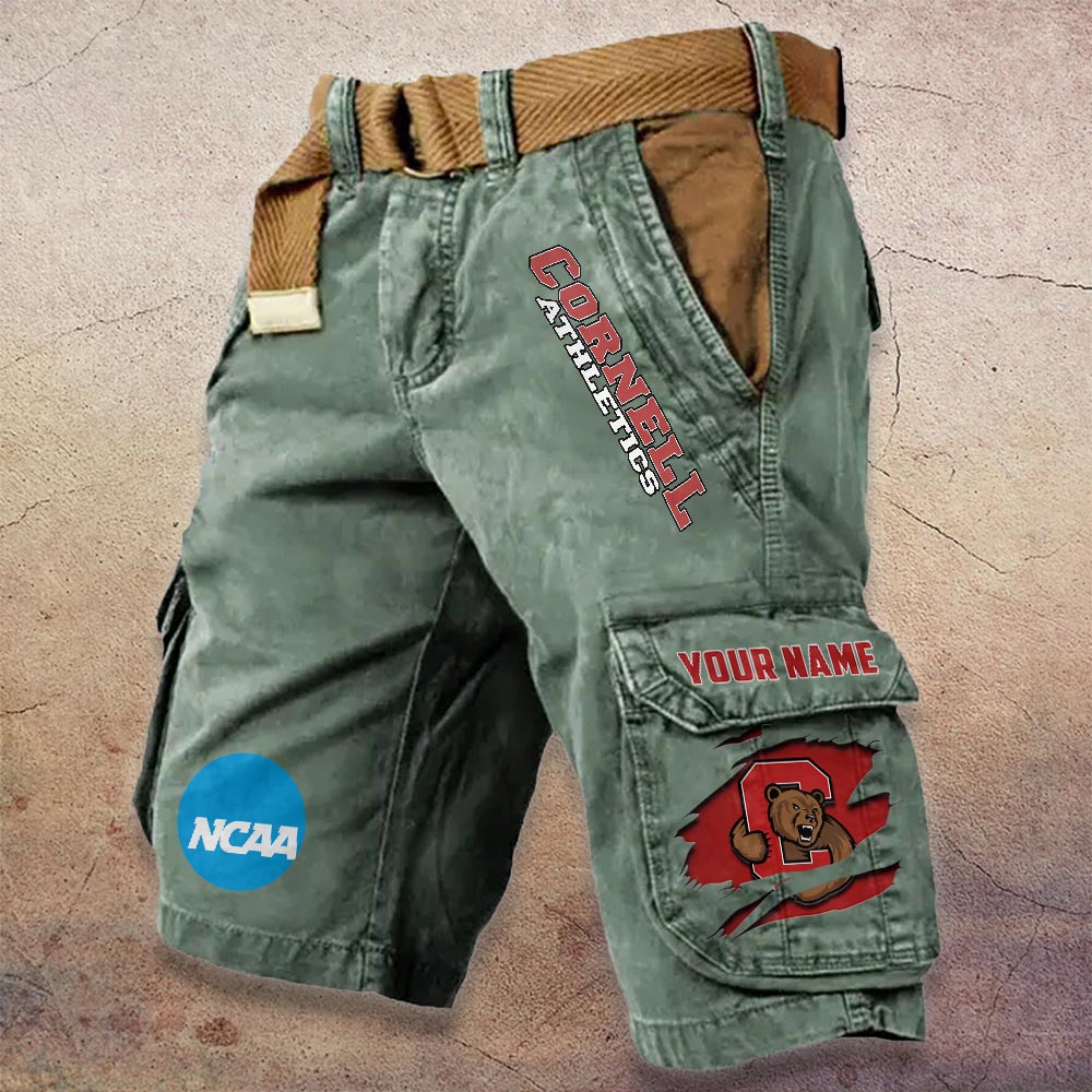 Sportswearmerch Cornell Big Red NCAA Denim Short For Fan